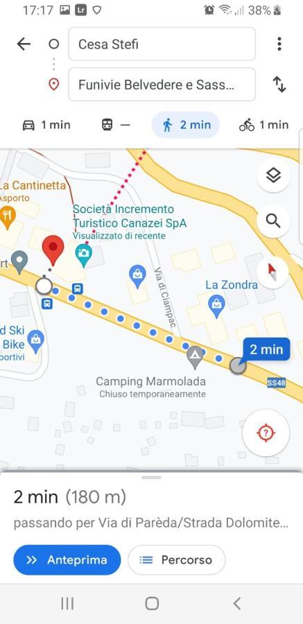 Apartamento Cesa Stefi Canazei Exterior foto